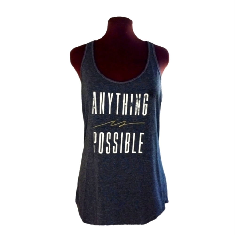 Athletic women's Tank Top Gray size, Medium.
